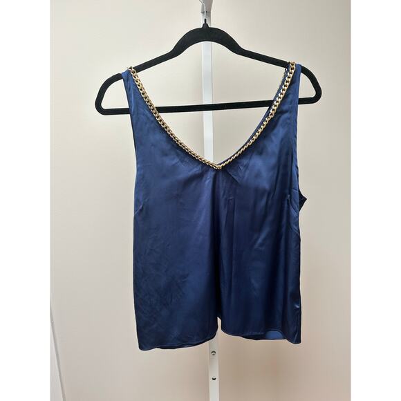 NEW NWT Generation Love Dallas Chain Tank Espresso Brown size Small - Picture 4 of 6